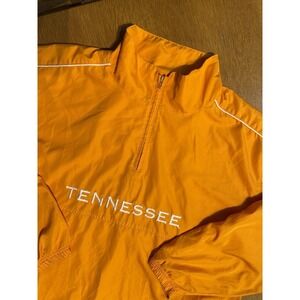 Vintage Tennessee Volunteers Pullover Jacket XL Red Oak Sportswear Vented Back